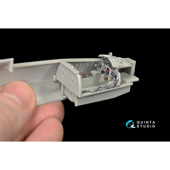 Quinta QD48063 - 1/48 3D-Printed & coloured interior for F-104G Hasegawa kit Quinta QD48063 - 1/48 3D-Printed & coloured interior for F-104G Hasegawa kit