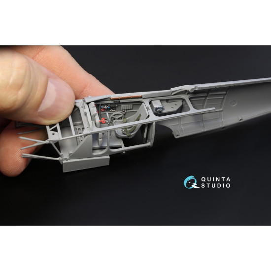 Quinta QD48066 - 1/48 3D-Printed colored interior for La-5FN Zvezda kit