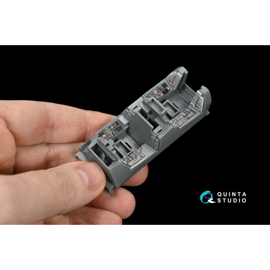 Quinta QD48074 - 1/48 3D-Printed coloured interior for F-14D AMK kit Quinta QD48074 - 1/48 3D-Printed coloured interior for F-14D AMK kit