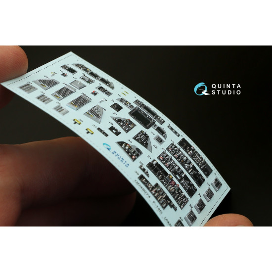 Quinta QD48074 - 1/48 3D-Printed coloured interior for F-14D AMK kit
