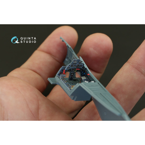 Quinta QD48079 - 1/48 FW 190A-3 3D-Printed & Coloured Interior (for Eduard Kit) Quinta QD48079 - 1/48 FW 190A-3 3D-Printed & Coloured Interior (for Eduard Kit)