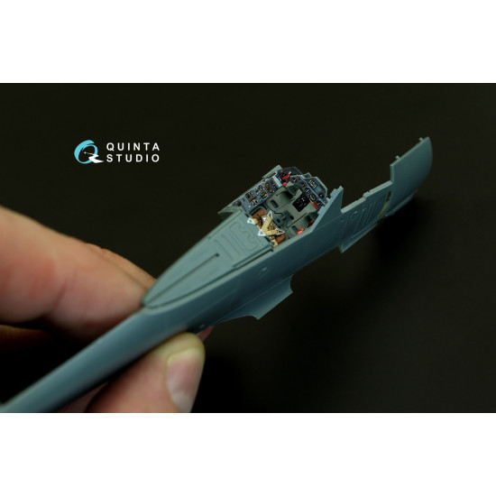 Quinta QD48080 - 1/48 3D-Printed coloured interior for FW 190A-4 Eduard kit Quinta QD48080 - 1/48 3D-Printed coloured interior for FW 190A-4 Eduard kit