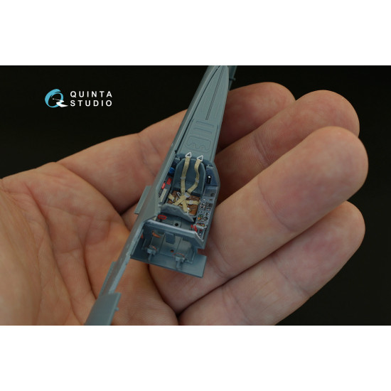 Quinta QD48080 - 1/48 3D-Printed coloured interior for FW 190A-4 Eduard kit Quinta QD48080 - 1/48 3D-Printed coloured interior for FW 190A-4 Eduard kit
