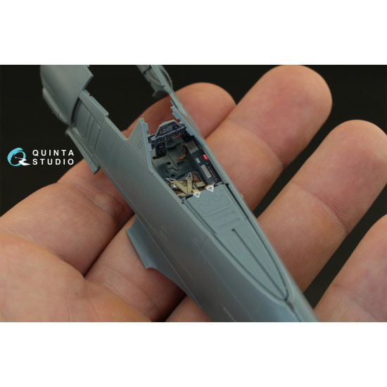Quinta QD48080 - 1/48 3D-Printed coloured interior for FW 190A-4 Eduard kit Quinta QD48080 - 1/48 3D-Printed coloured interior for FW 190A-4 Eduard kit