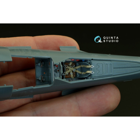 Quinta QD48080 - 1/48 3D-Printed coloured interior for FW 190A-4 Eduard kit Quinta QD48080 - 1/48 3D-Printed coloured interior for FW 190A-4 Eduard kit