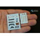 Quinta QD48080 - 1/48 3D-Printed coloured interior for FW 190A-4 Eduard kit Quinta QD48080 - 1/48 3D-Printed coloured interior for FW 190A-4 Eduard kit