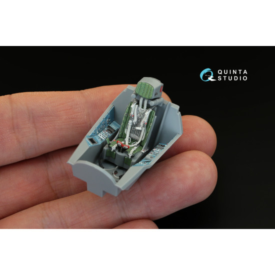 Quinta QD48082 - 1/48 3D-Printed & coloured interior for Su-57 Zvezda kit