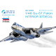 Quinta QD48082 - 1/48 3D-Printed & coloured interior for Su-57 Zvezda kit