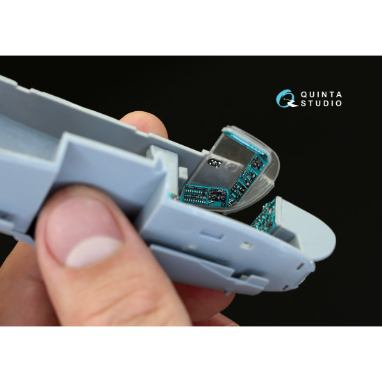 Quinta studio's QD48084 - 1/48 Interior 3D decal for Mi-2 (Aeroplast kit)