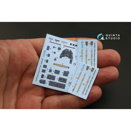 Quintas QD48092 - 1/48 3D-Printed Interior for Ju 87D/G (Hasegawa kit)