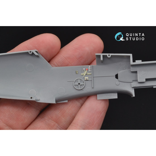 Quinta QD48097 - 1/48 3D Printed coloured Interior for Bf 109E Tamiya kit