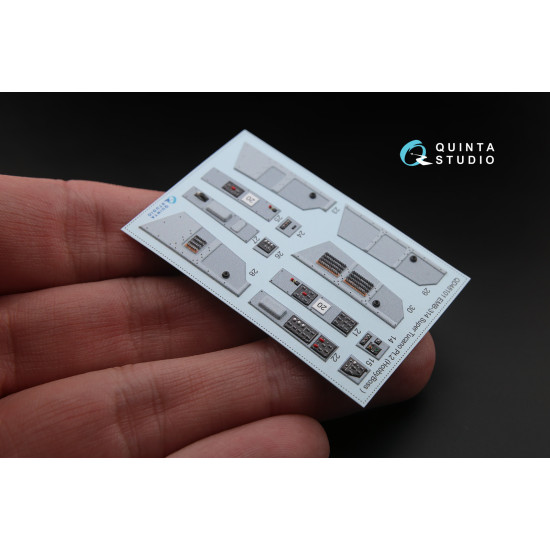 Quinta QD48101 - 1/48 3D-Printed interior for EMB-314 Super Tucano (HobbyBoss)