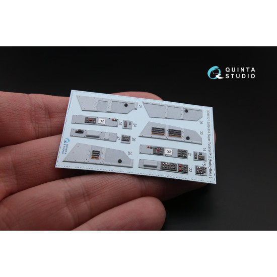 Quinta QD48101 - 1/48 3D-Printed interior for EMB-314 Super Tucano (HobbyBoss)