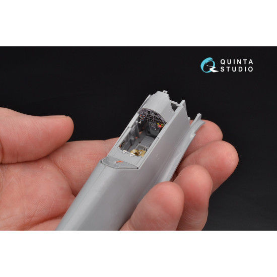 Quinta QD48104 - 1/48 3D-Printed & Coloured Interior for Bf 109G-6 (Zvezda Kit)