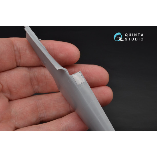 Quinta QD48104 - 1/48 3D-Printed & Coloured Interior for Bf 109G-6 (Zvezda Kit)