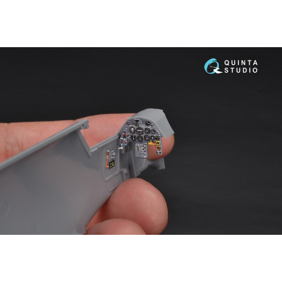 Quinta QD48104 - 1/48 3D-Printed & Coloured Interior for Bf 109G-6 (Zvezda Kit)