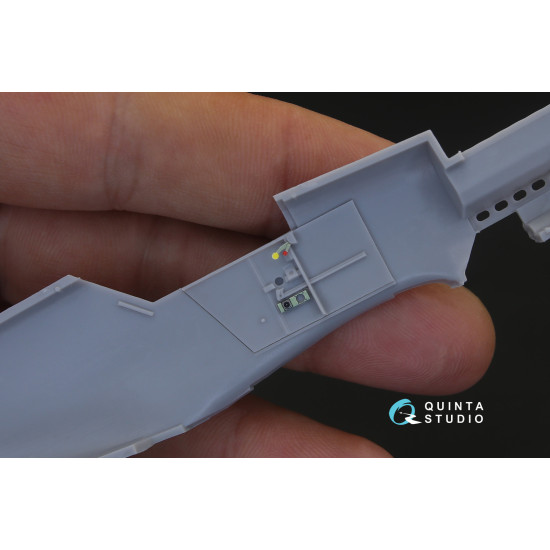 Quinta QD48105 - 1/48 3D-Printed coloured interior for Bf 109C/D Modelsvit