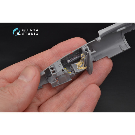 Quinta QD48106 - 1/48 3D-Printed coloured interior for He-162 Tamiya kit Quinta QD48106 - 1/48 3D-Printed coloured interior for He-162 Tamiya kit