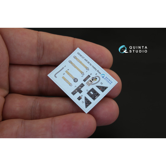Quinta QD48127 - 1/48 3D-Printed & coloured interior for IAR-80 (HobbyBoss kit)