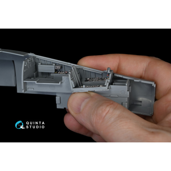 Quinta QD48132 - 1/48 3D-Printed colored interior for F-4S (ZM SWS kit)