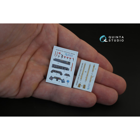 Quinta QD48142 - 1/48 3D-Printed & coloured interior for FW 190D-9 (Tamiya kit)