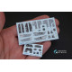 Quinta QD48145 - 1/48 3D-Printed colored interior for F/A-18B Kinetic kit
