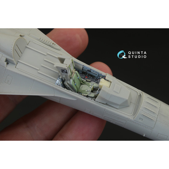 Quinta QD48146 - 1/48 3D-Printed & coloured interior for FCK-1C (AFV club kit)