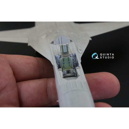 Quinta QD48146 - 1/48 3D-Printed & coloured interior for FCK-1C (AFV club kit)