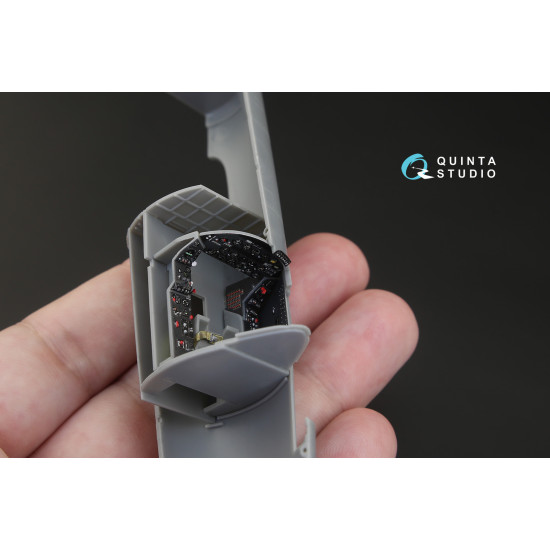 Quinta QD48153 - 1/48 3D-Printed & coloured interior for F4U-5 (Hobby Boss kit)