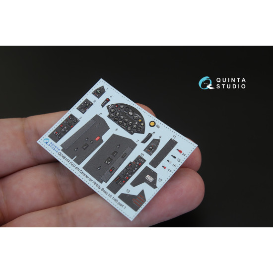 Quinta QD48154 - 1/48 3D Printed & Coloured Interior for F4U-5N (for Hobby Boss) Quinta QD48154 - 1/48 3D Printed & Coloured Interior for F4U-5N (for Hobby Boss)