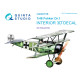 Quinta QD48158 - 1/48 3D-Printed & coloured interior for Fokker Dr.1 Eduard