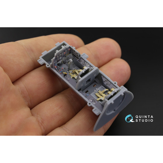 Quinta QD48163 - 1/48 3D-Printed coloured interior for Me 262B-1a HobbyBoss