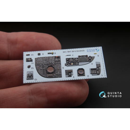 Quinta QD48165 - 1/48 3D-Printed interior for A-6E Intruder (HobbyBoss kit)