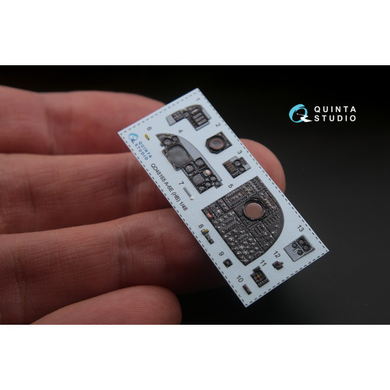 Quinta QD48165 - 1/48 3D-Printed interior for A-6E Intruder (HobbyBoss kit)