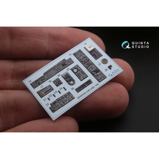 Quinta QD48165 - 1/48 3D-Printed interior for A-6E Intruder (HobbyBoss kit)