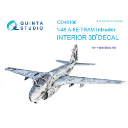 Quinta QD48166 - 1/48 3D-Printed interior for A-6E TRAM Intruder (HobbyBoss kit)