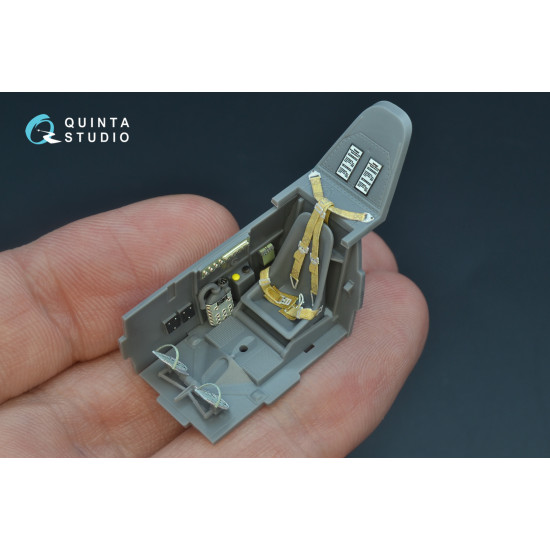 Quinta QD48176 - 1/48 3D-Printed interior for Bf 109E-1 (Wingsy kits)