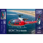 AMP 48-020 - 1/48 - Aerospatiale / Westland Gazelle helicopter plastic model kit