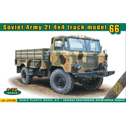 ACE 72182 - 1/72 - Soviet GAZ-66 4x4 truck scale plastic model