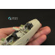 Quinta QD32013 - 1/32 3D-Printed & coloured interior Mirage 2000N (Kitty Hawk)