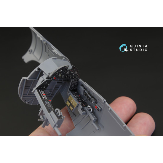 Quinta QD32015 - 1/32 3D Interior for F4U-1 Corsair (Bird cage) (Tamiya kit)
