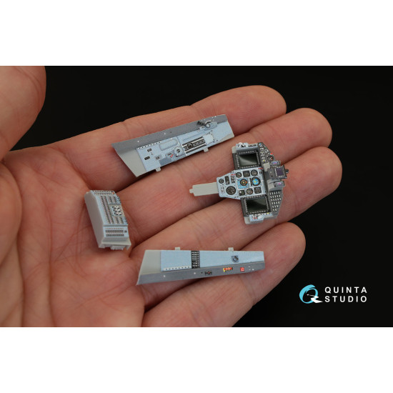 Quinta QD32022 - 1/32 3D-Printed coloured interior for MiG-29SMT Trumpeter