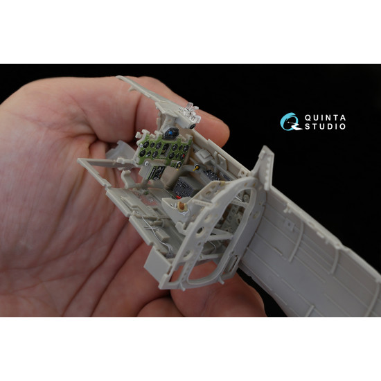 Quinta QD32024 - 1/32 3D-Printed interior for A6M2b (Mitsubishi prod) (Tamiya kit) Quinta QD32024 - 1/32 3D-Printed interior for A6M2b (Mitsubishi prod) (Tamiya kit)