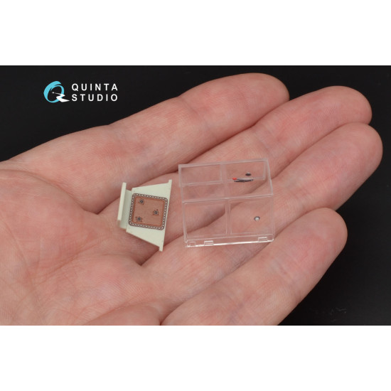 Quinta QD32029 - 1/32 3D-Printed coloured Interior for Bf 109G-6 Revell kit Quinta QD32029 - 1/32 3D-Printed coloured Interior for Bf 109G-6 Revell kit