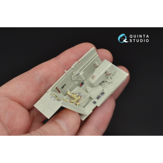 Quinta QD32029 - 1/32 3D-Printed coloured Interior for Bf 109G-6 Revell kit Quinta QD32029 - 1/32 3D-Printed coloured Interior for Bf 109G-6 Revell kit