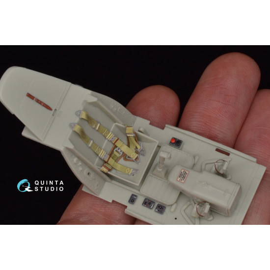 Quinta QD32029 - 1/32 3D-Printed coloured Interior for Bf 109G-6 Revell kit Quinta QD32029 - 1/32 3D-Printed coloured Interior for Bf 109G-6 Revell kit