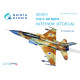 Quinta QD32031 - 1/32 3D-Printed and Coloured Interior for F-16I (Academy Kit) Quinta QD32031 - 1/32 3D-Printed and Coloured Interior for F-16I (Academy Kit)