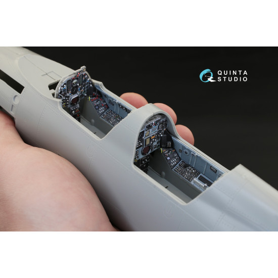 Quinta QD32042 - 1/32 3D-Printed & coloured Interior for F-105G (Trumpeter kit) Quinta QD32042 - 1/32 3D-Printed & coloured Interior for F-105G (Trumpeter kit)