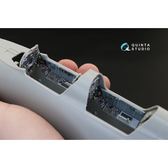 Quinta QD32042 - 1/32 3D-Printed & coloured Interior for F-105G (Trumpeter kit) Quinta QD32042 - 1/32 3D-Printed & coloured Interior for F-105G (Trumpeter kit)