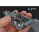 Quinta QD32049 - 1/32 3D-Printed coloured interior for Bf 109E-4 Eduard kit Quinta QD32049 - 1/32 3D-Printed coloured interior for Bf 109E-4 Eduard kit